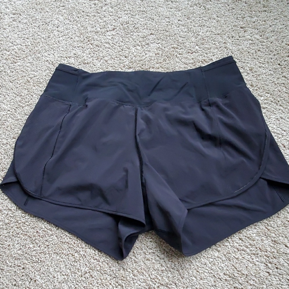 Black lululemon shorts